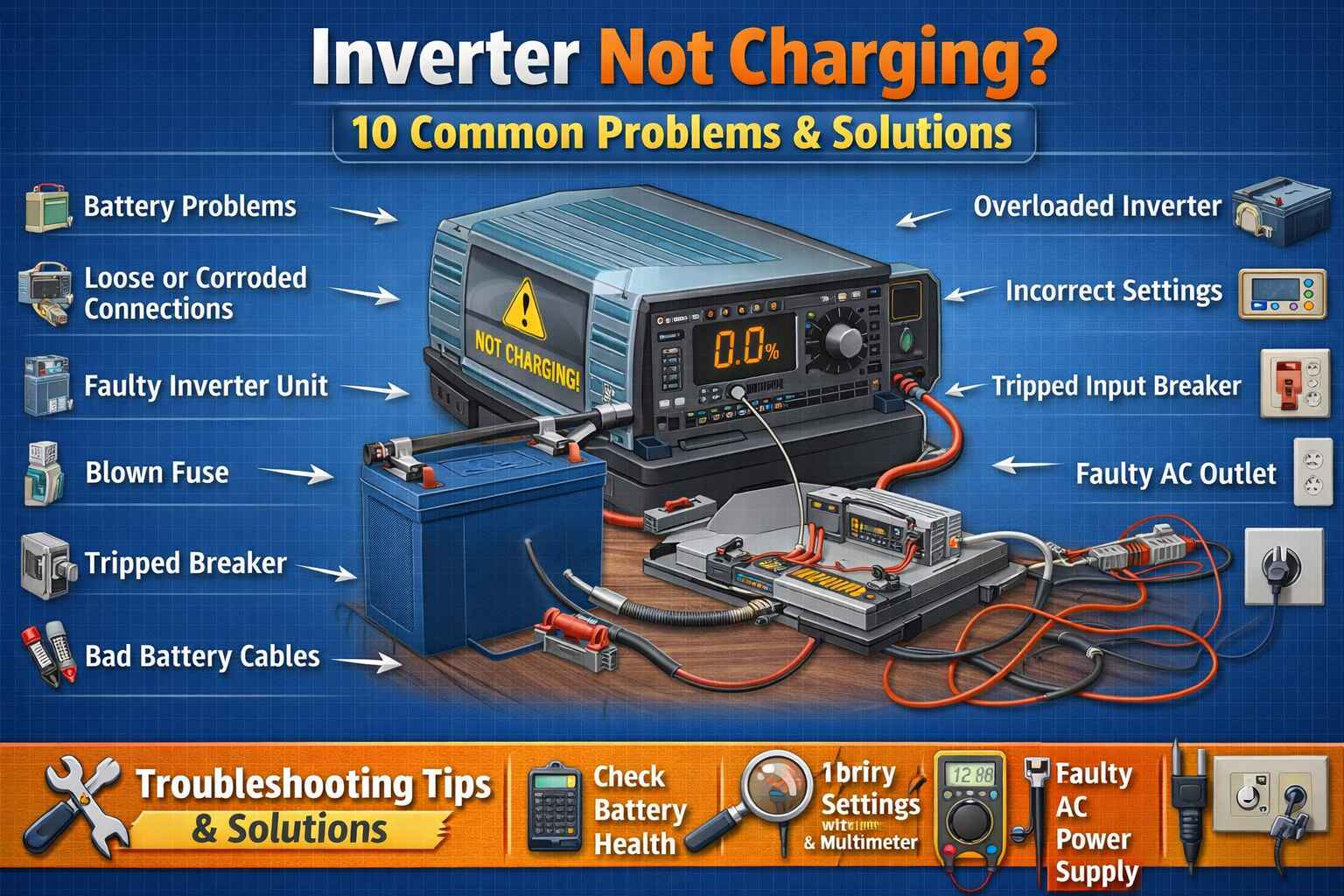 Inverter Not Charging Solutions
