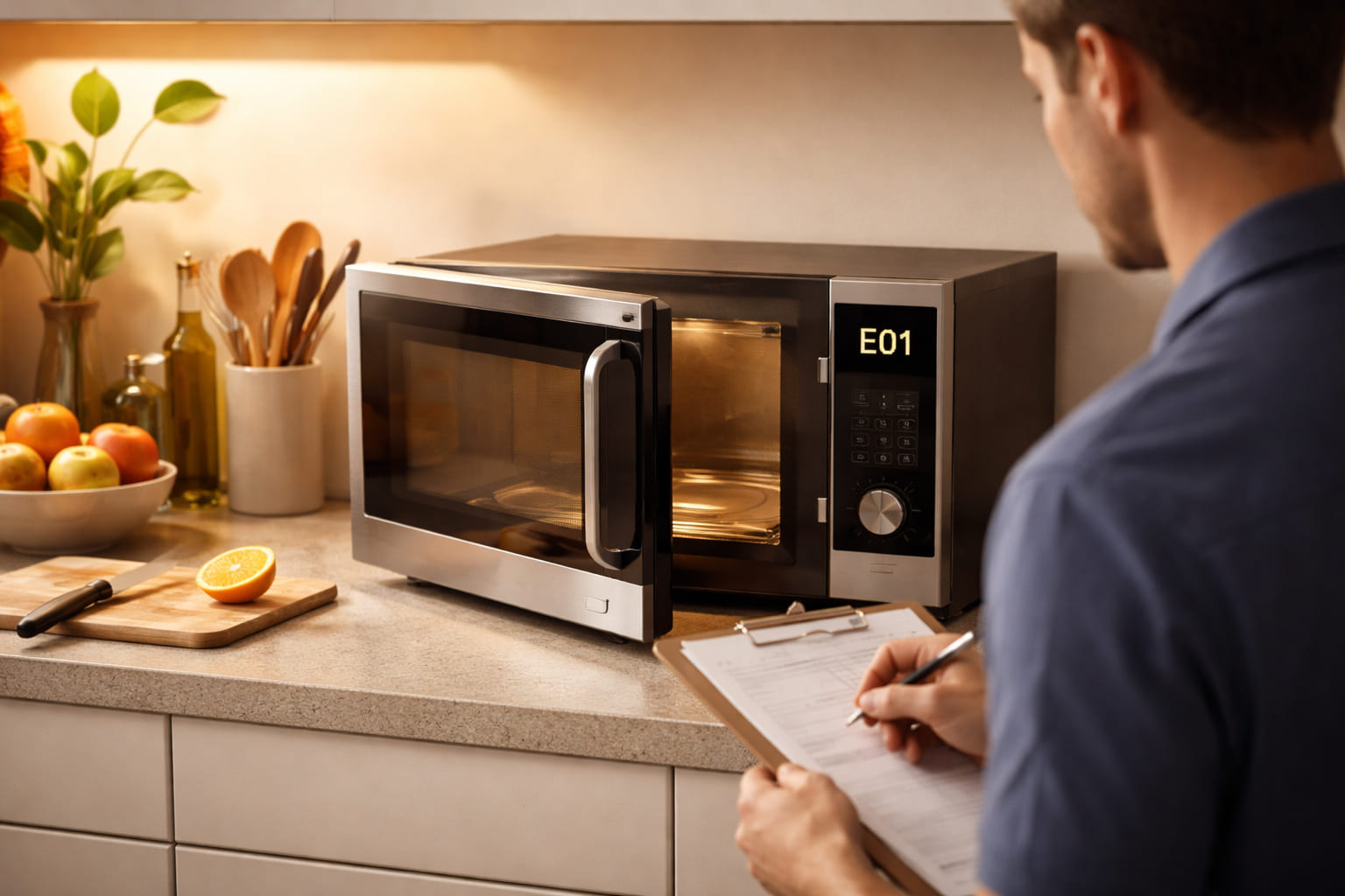 Microwave Oven Error Code Guide
