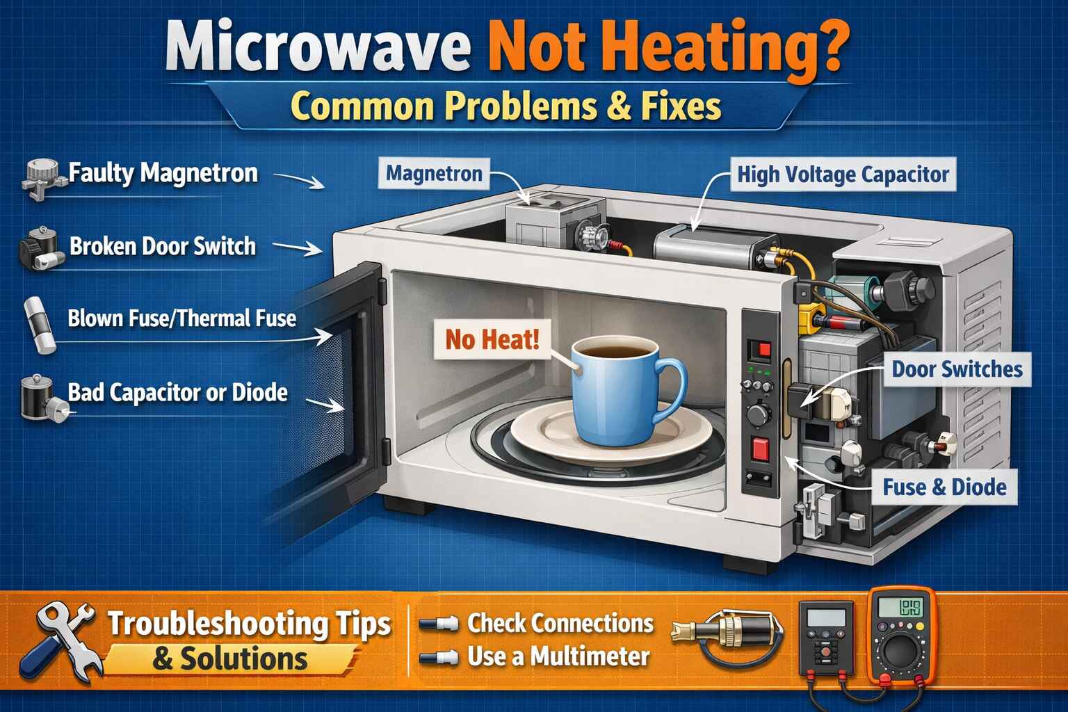 Microwave Not Heating Fix Guide